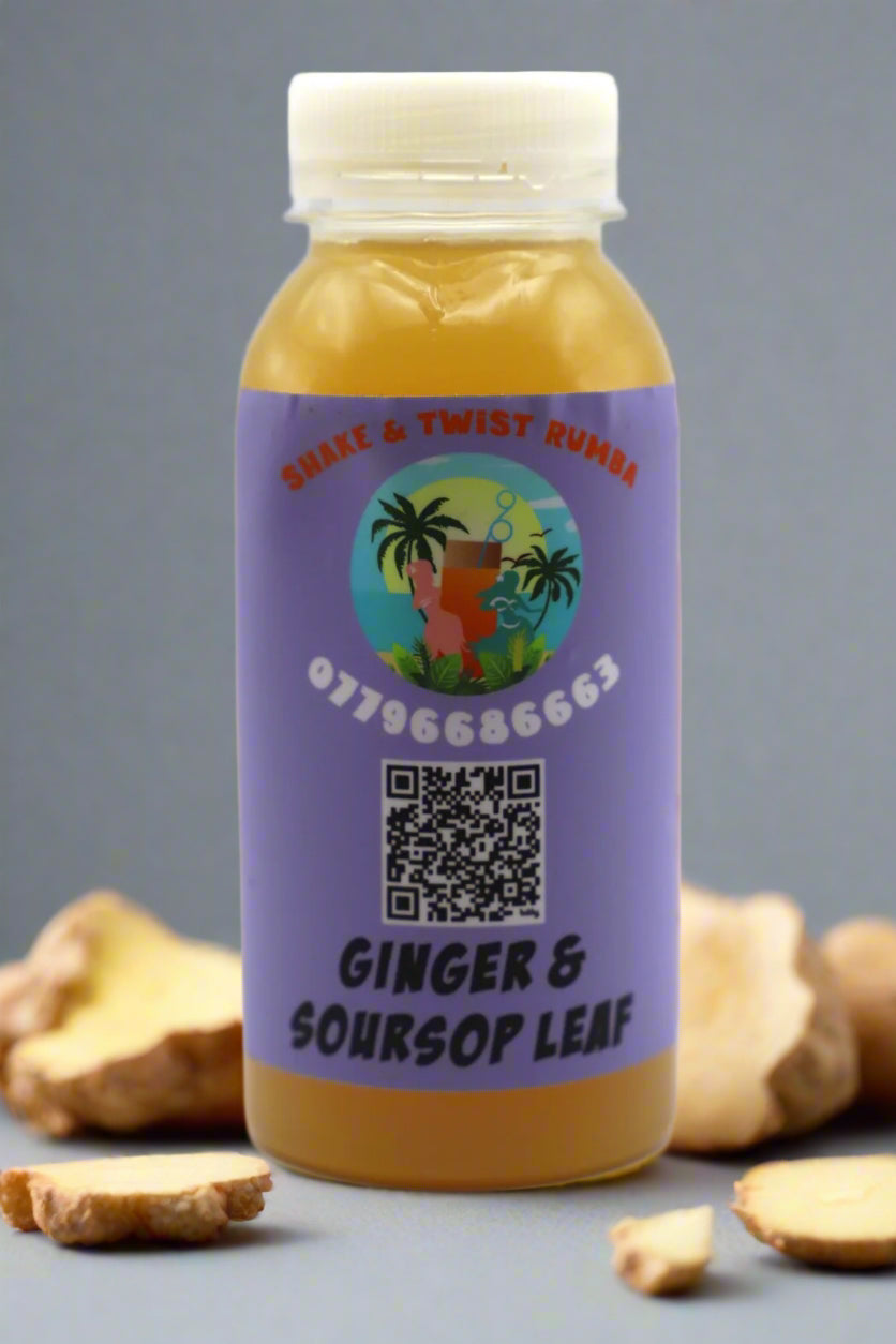 Ginger & Soursop Leaf Juice